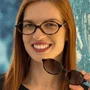 Óculos Clip-On Feminino Oval Evolve Retrô Tartaruga