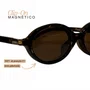 Óculos Clip-On Feminino Oval Evolve Retrô Tartaruga Claro