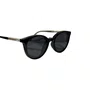 Óculos de Grau Clip-On Evolve Redondo Preto