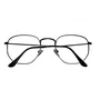 Óculos de grau Evolve, modelo Hexagonal Metal em Grafite