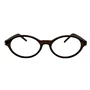 Óculos de grau Evolve, modelo Oval Marrom Tendência