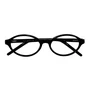 Óculos de grau Evolve, modelo Oval Preto Tendência
