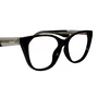 Óculos de grau feminino Evolve, modelo gatinho em Preto