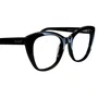 Óculos de grau feminino modelo gatinho em Preto