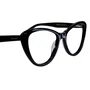 Óculos de grau feminino modelo gatinho em Preto