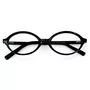 Óculos de grau feminino modelo Oval em Preto