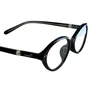 Óculos de grau feminino modelo Oval em Preto