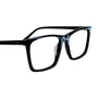 Óculos de grau masculino modelo quadrado em Preto