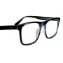 Óculos de grau masculino modelo quadrado em Preto