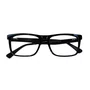 Óculos de grau masculino modelo quadrado em Preto e Cinza