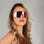 Óculos de sol Evolve, modelo esportivo em Lilás