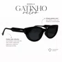 Óculos de Sol Evolve Feminino, Gatinho Retrô Preto