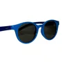 Óculos de sol infantil Evolve, modelo redondo em Azul