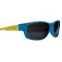 Óculos de sol infantil, modelo esportivo em Azul