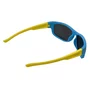 Óculos de sol infantil, modelo esportivo em Azul