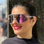 Óculos Esportivo Evolve Lilás Espelhado